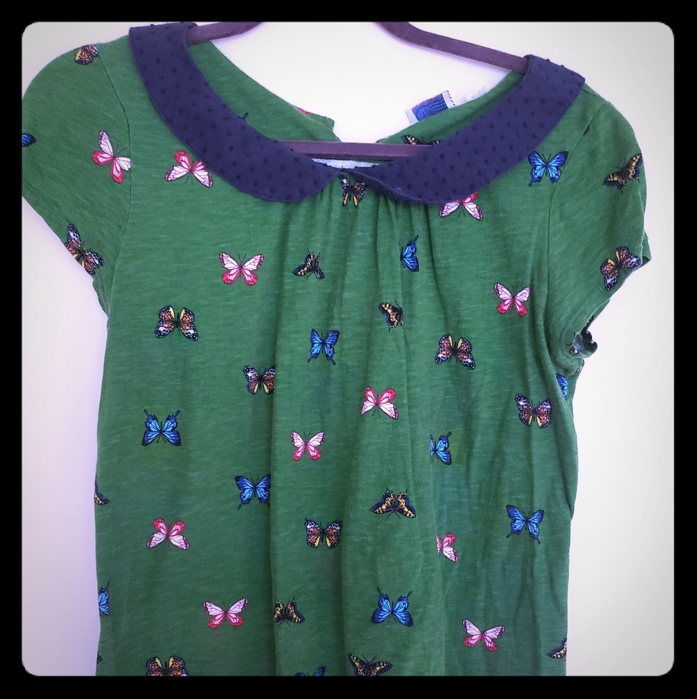 CUTE Anthropologie top